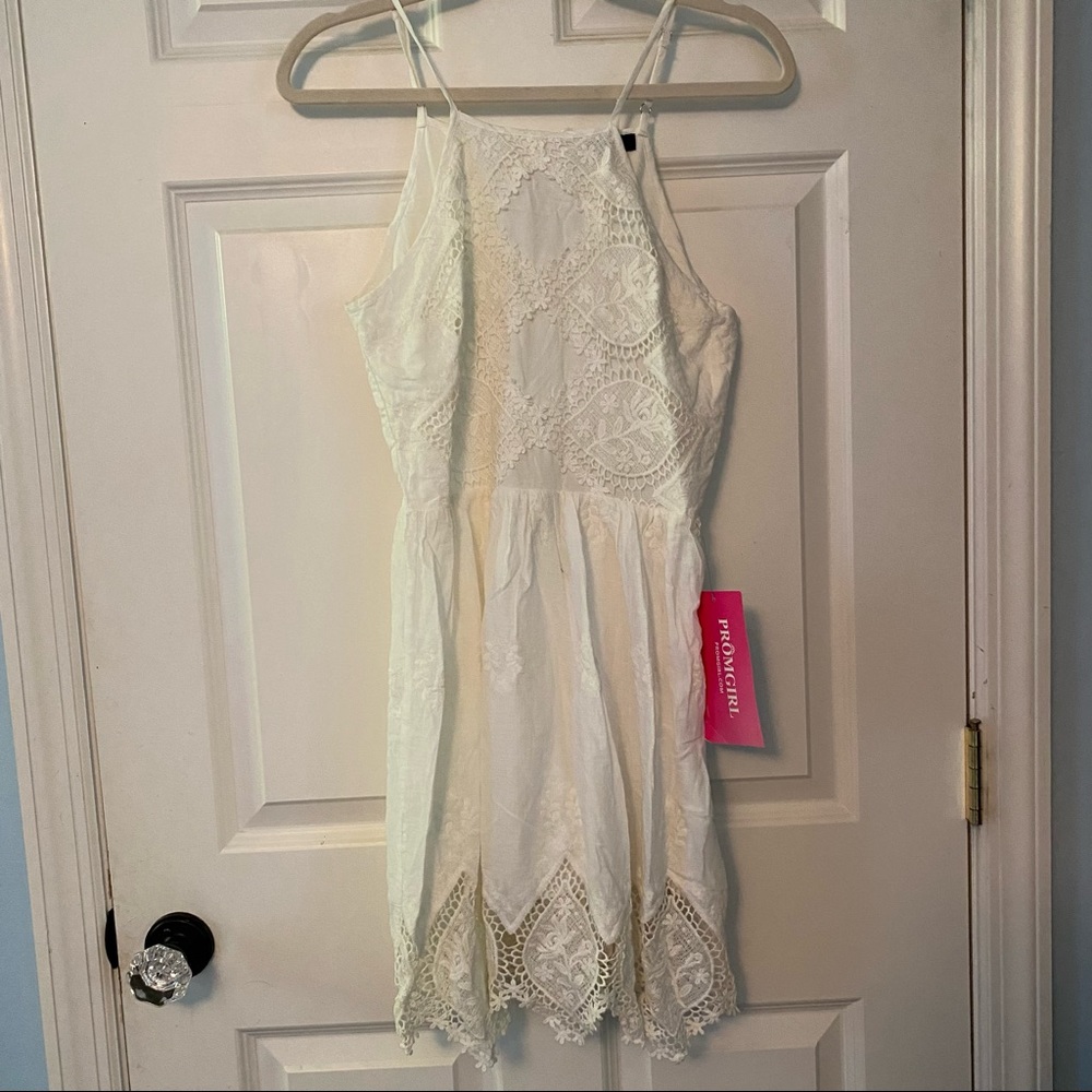 White Lace Dress
